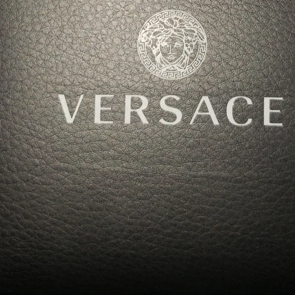 Authentic Versace Gold Earrings 24kt plated chandelier drop earrings - Picture 4 of 7